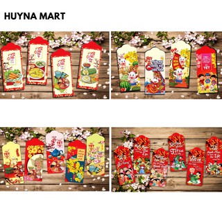 Set 6 Bao Lì Xì Truyền Thống Tết 2022