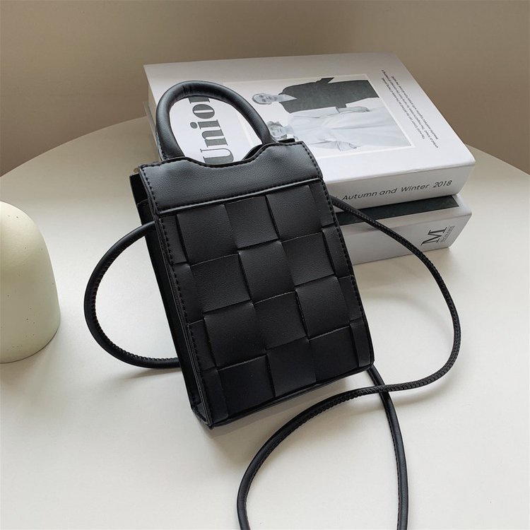 Túi đeo chéo hình vuông màu trơn kiểu dáng hợp thời trang trẻ trung dành cho nữ