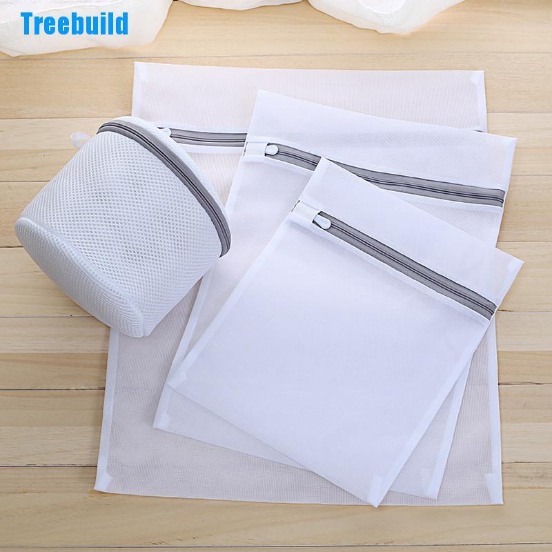 Túi giặt đồ lót có khóa kéo tiện lợi cho gia đình