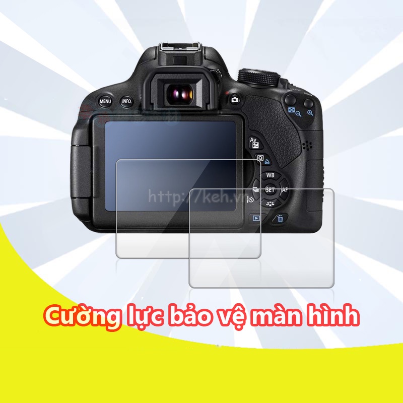 Miếng dán màn hình máy ảnh NIKON D5 D500 D600 D700 D800 D90 D80 D850 D3000 D5000 D5100 D5600...