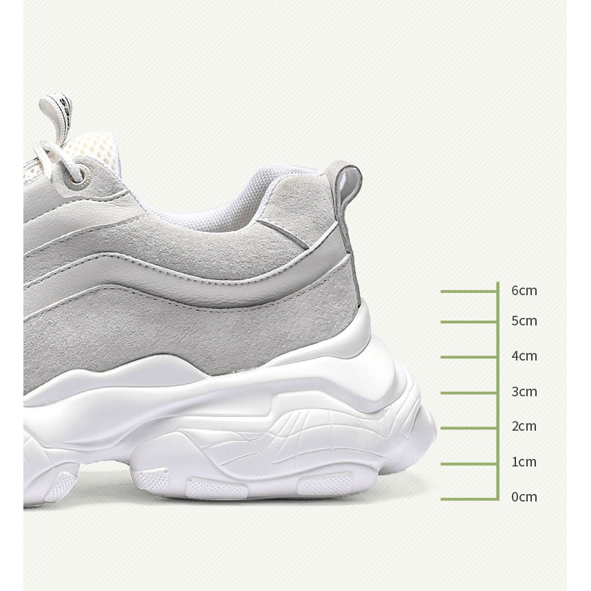 Giày thể thao  - Cá tính - Đế cao