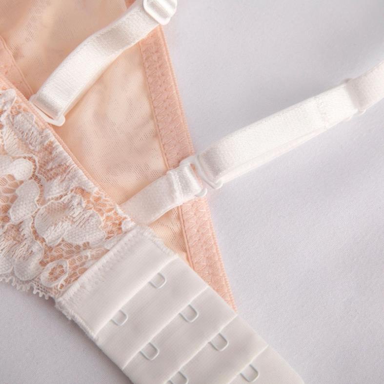 Áo Lót Nữ Softie Ren Hoa Cup Ngang Gọng Silicon Đệm Mỏng Mềm Mại Cao Cấp 728