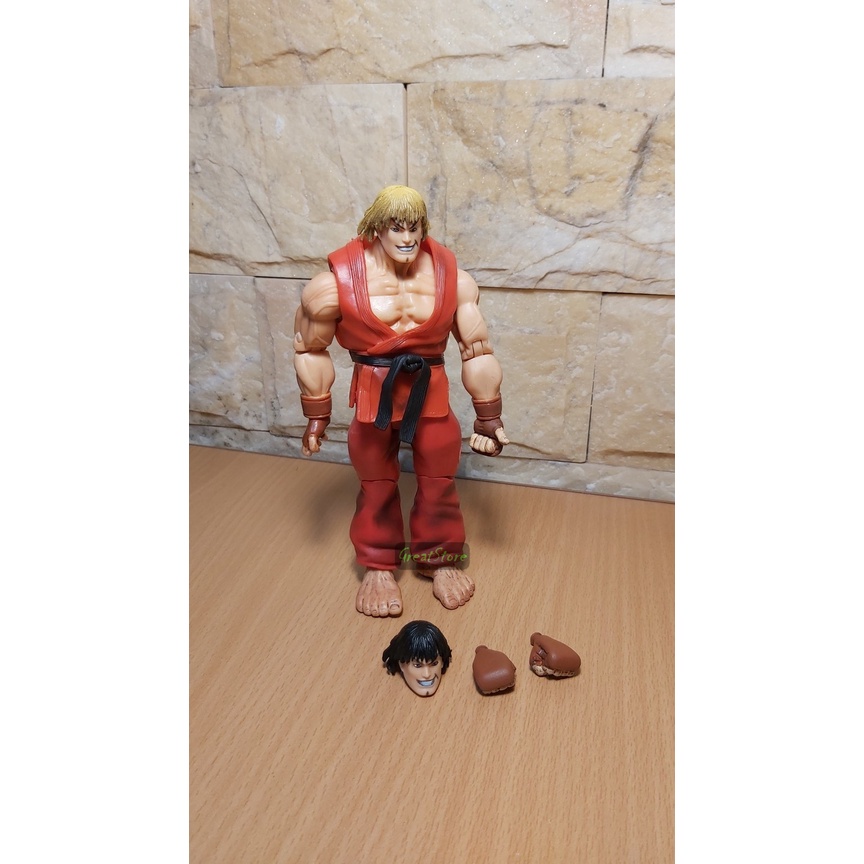 ( Sẵn ) Mô Hình Street Fighter Ryu và Ken 17cm