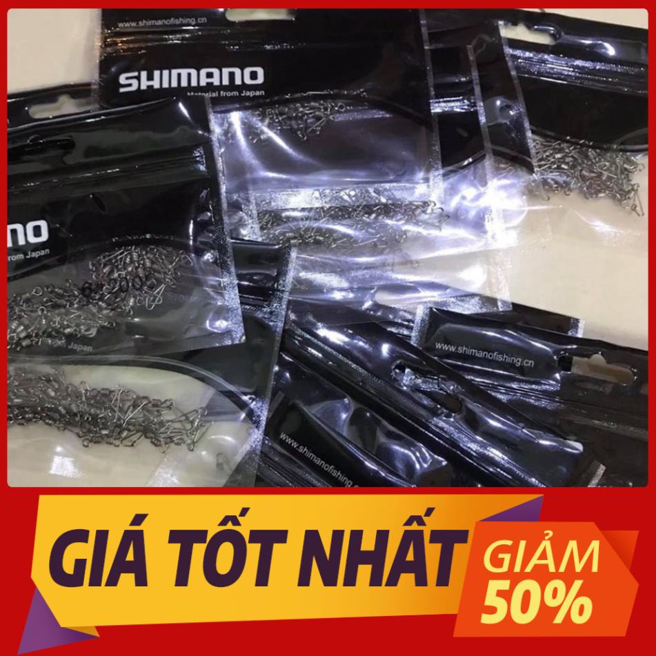 Combo 10 Khoá Linh Câu Cá Shimano Xoắn Hoa Đồ Câu Hoàng Sơn