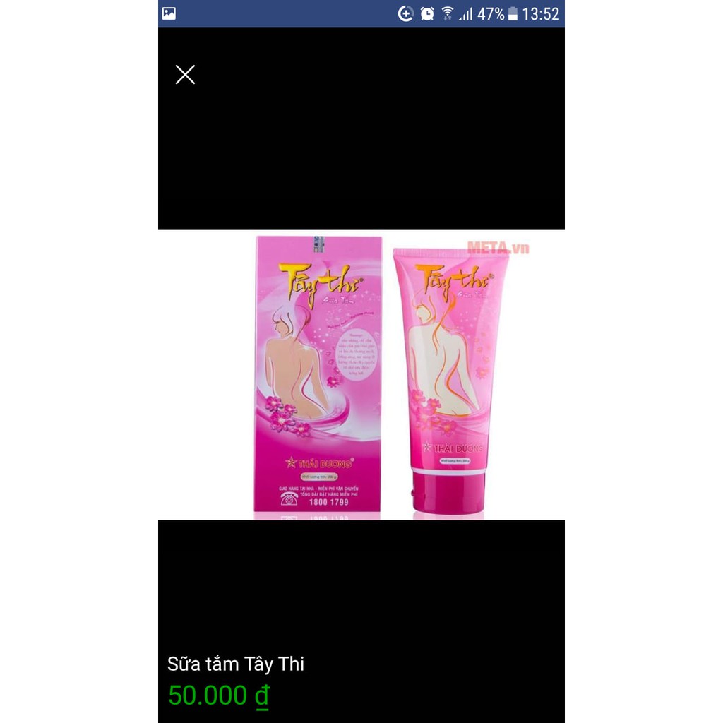 sữa tắm tây thy