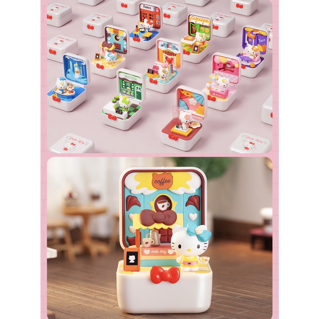 Búp Bê Pop Mart Dễ Thương Dòng Thị Trấn Thức Ăn Hello Kitty