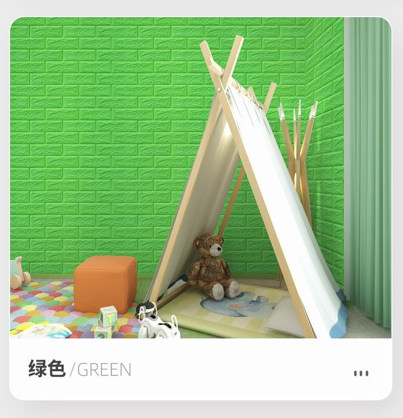 Giấy Dán Tường Họa Tiết Gạch 3d Mẫu Mới 2021