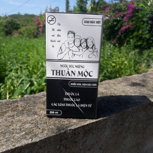 Nước súc miệng cai thuốc lá