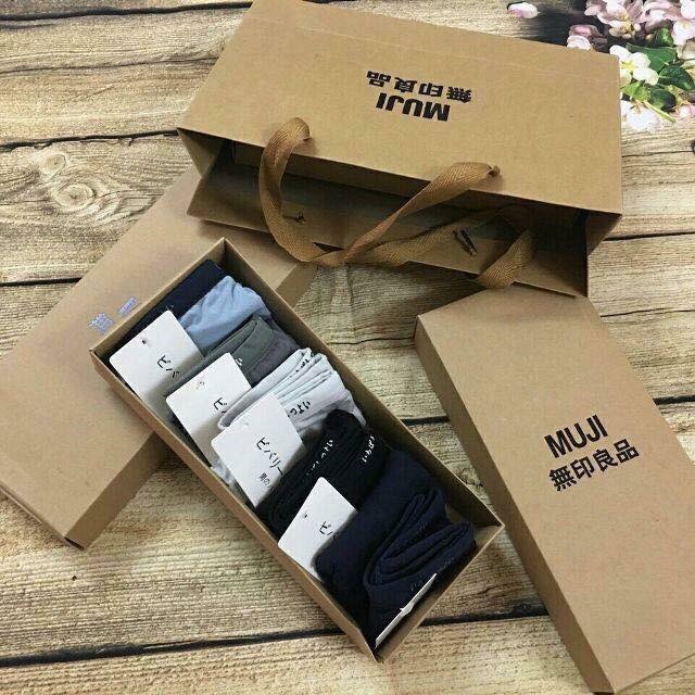 Sỉ Hộp 5 quần sịp đùi nam muji Nhật