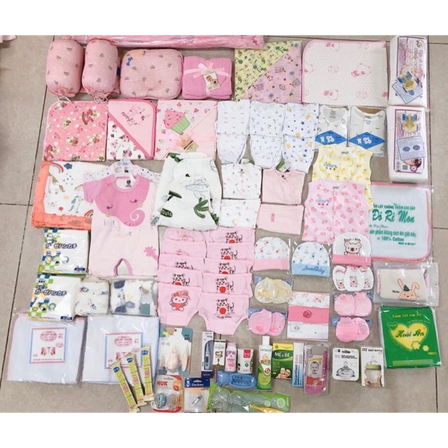 Combo đồ sơ sinh trọn gói cho mẹ và bé