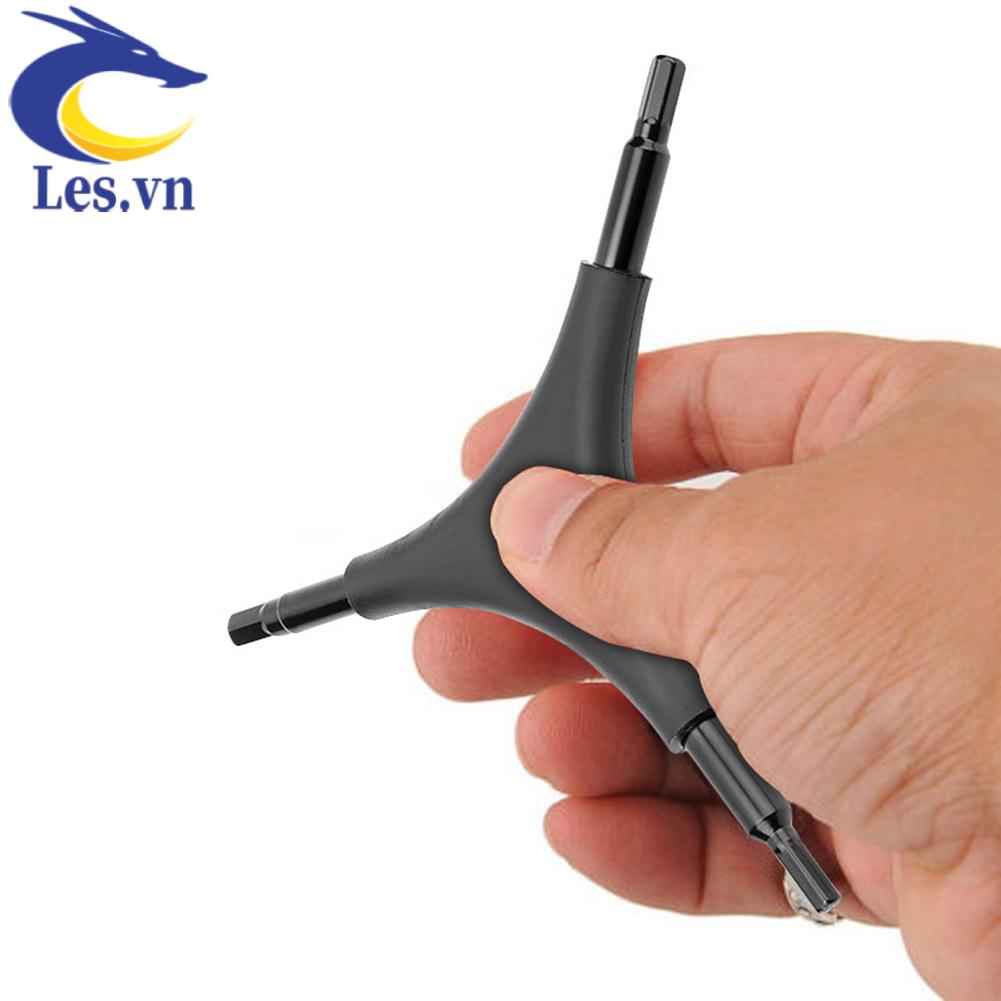 Cờ Lê Lục Giác Hình Chữ Y Kích Thước 4/5/6mm Dùng Để Sửa Xe Đạp 3 Chiều