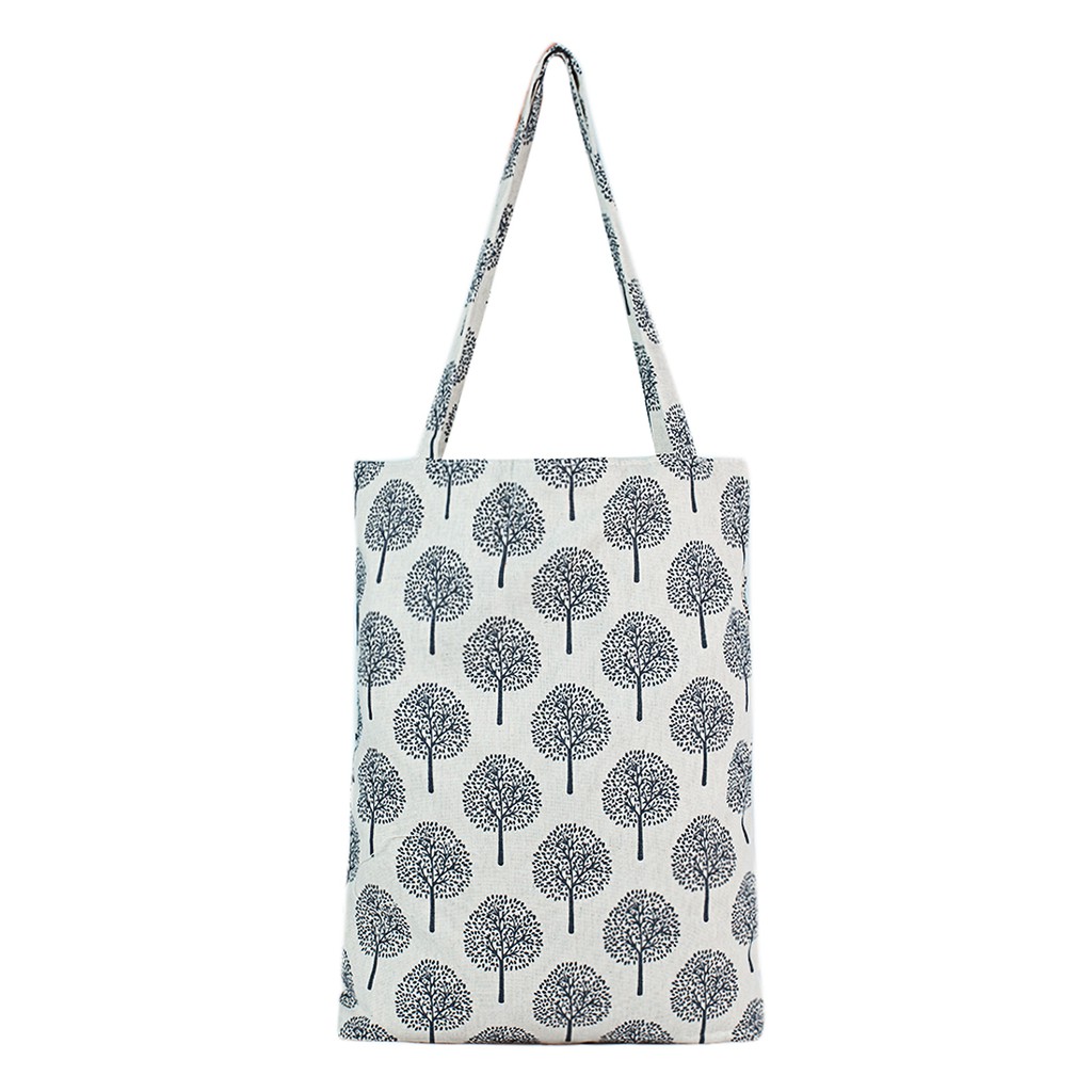 Túi Vải Tote Đeo Vai Cây Xám XinhStore