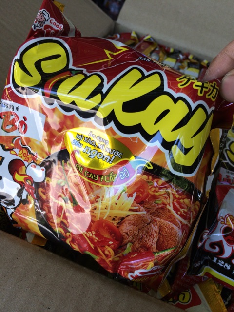 [128 g] Gói Mỳ Nước Trộn SiuKay AceCook 7 Cấp Độ (Bò,Hải sản,Gà PhoMai) | BigBuy360 - bigbuy360.vn