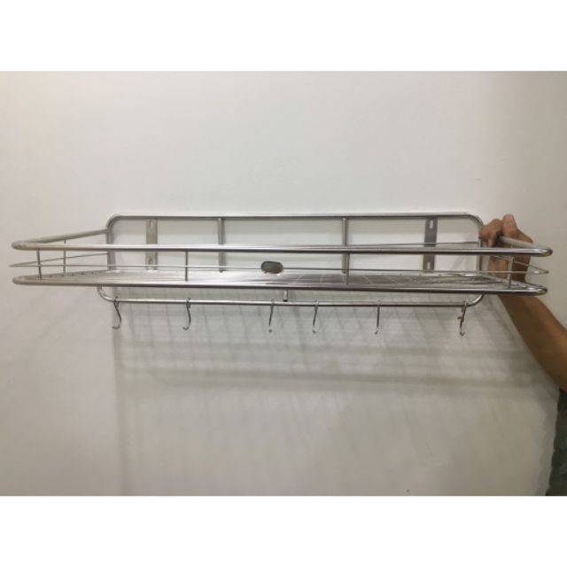 Kệ Inox Đa Năng Úp Chén, Treo Nồi