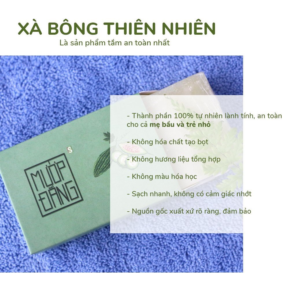 Xà Bông Mướp Đắng Mát Da, Ngừa Mụn Lưng 100gr, Xà Bông Sinh Dược Chính Hãng Sản Xuất Từ Thiên Nhiên | BigBuy360 - bigbuy360.vn