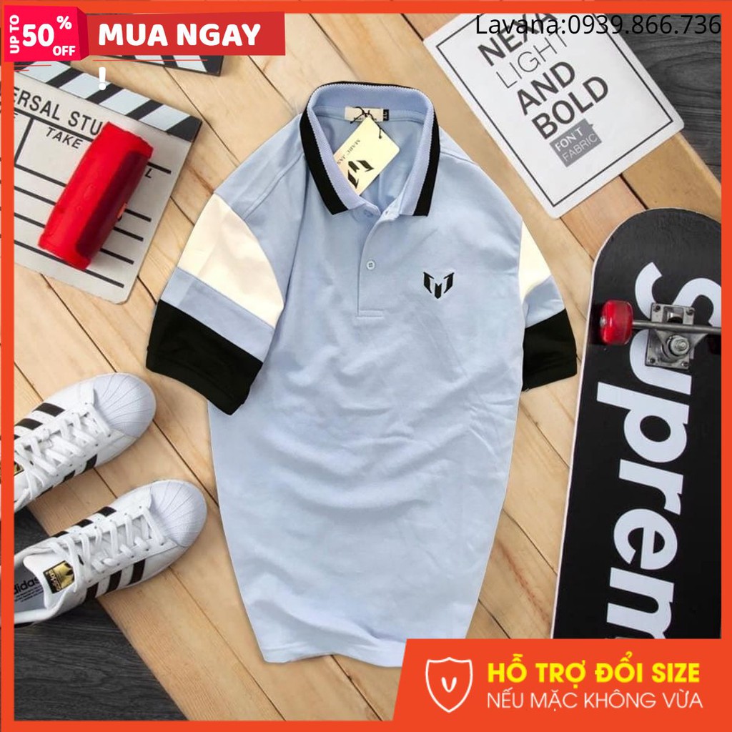 Áo Polo Thun Nam Cổ Bẻ Tay Ngắn Thiết Kế Theo Phong Cách Lịch Lãm , Sang Trọng ,Trẻ Trung | BigBuy360 - bigbuy360.vn