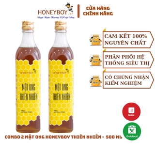 Combo 2 mật ong thiên nhiên honeyboy 500ml
