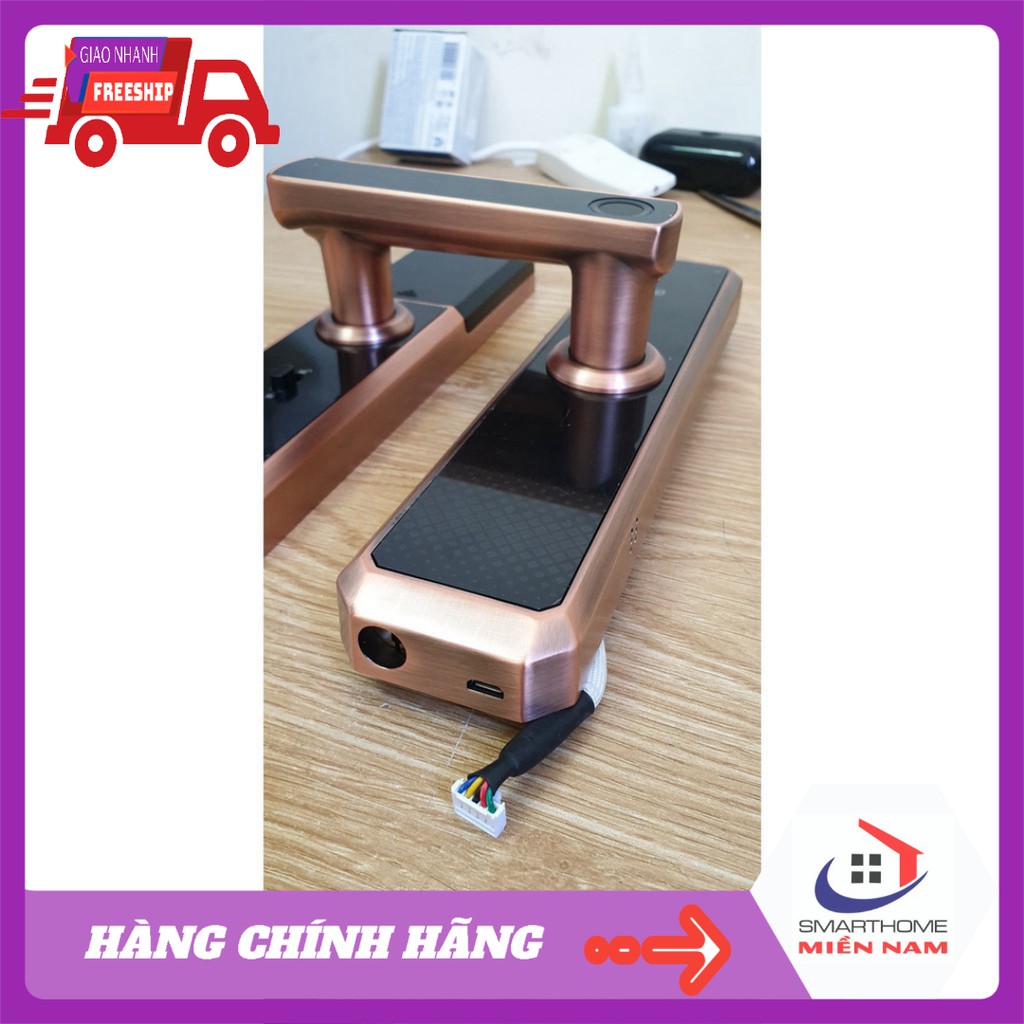 Khóa Thông minh X8 🌐GIÁ TỐT🌐 Vân tay, Thẻ từ, password, Chìa cơ, mật khẩu và điện thoại dùng - app Tuya tiếng việt