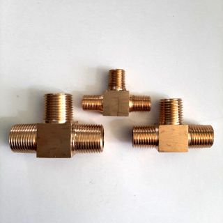 Nối 3 Đầu ren ngoài: 9.6mm, 13mm, 17mm, 21mm