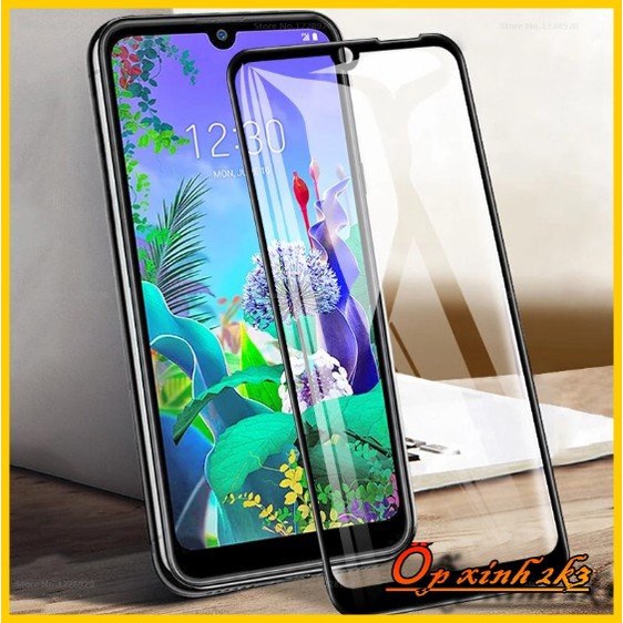 Cường lực Full màn full keo viền đen mỏng LG V50s/G8x thế hệ mới 2022