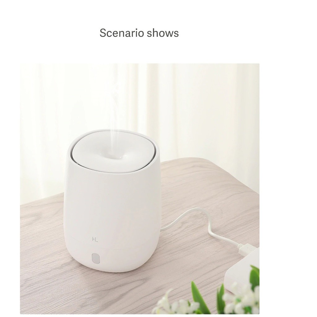 Máy phun sương tạo ẩm Xiaomi HL Aroma - Máy xông tinh dầu có đèn ngủ mini Xiaomi HL