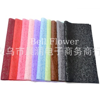 Giấy gói hoa, giấy mếch gấm hoa văn sang chảnh không nhăn, loại đẹp cao cấp