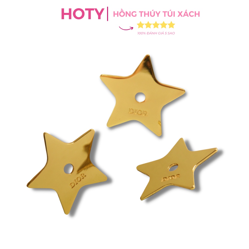 1 Charm Ngôi Sao Di or vàng nguyên bản kim loại