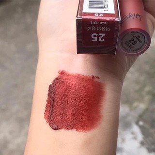 Son bibia 25 màu đỏ nâu cực xinh