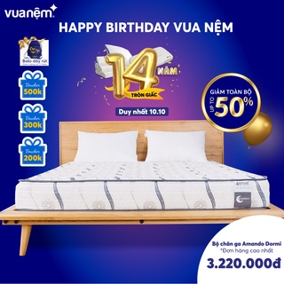 Nệm Lò xo Goodnight 4Stars độ đàn hồi cao, ép cuộn nhỏ gọn bảo hành bởi Vua Nệm
