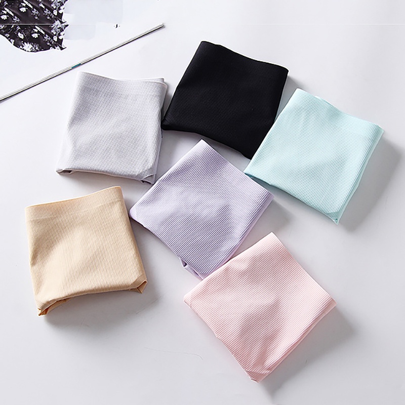 Quần lót nữ su gân tăm Havana kháng khuẩn cạp vừa không đường may, có size lớn FLQ09