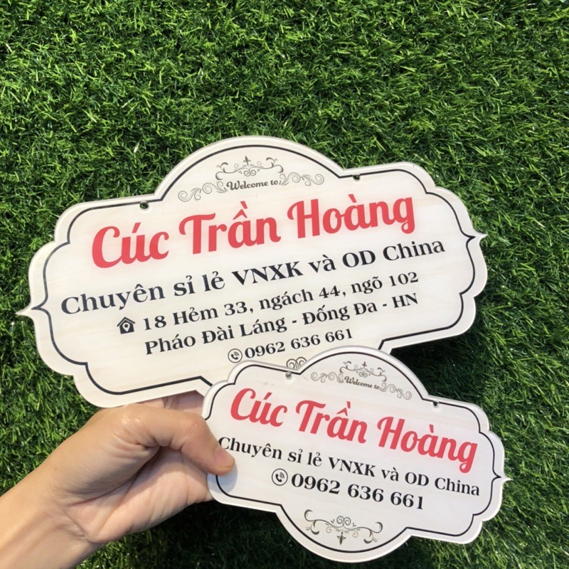 Bảng hiệu mika giá rẻ_ bảng trang trí cho cửa hàng, quán cà phê