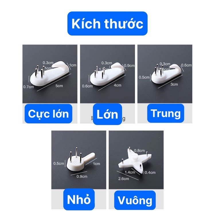 Hỏa Tốc - Móc đinh đóng tường treo tranh, vật dụng gia đình | BigBuy360 - bigbuy360.vn