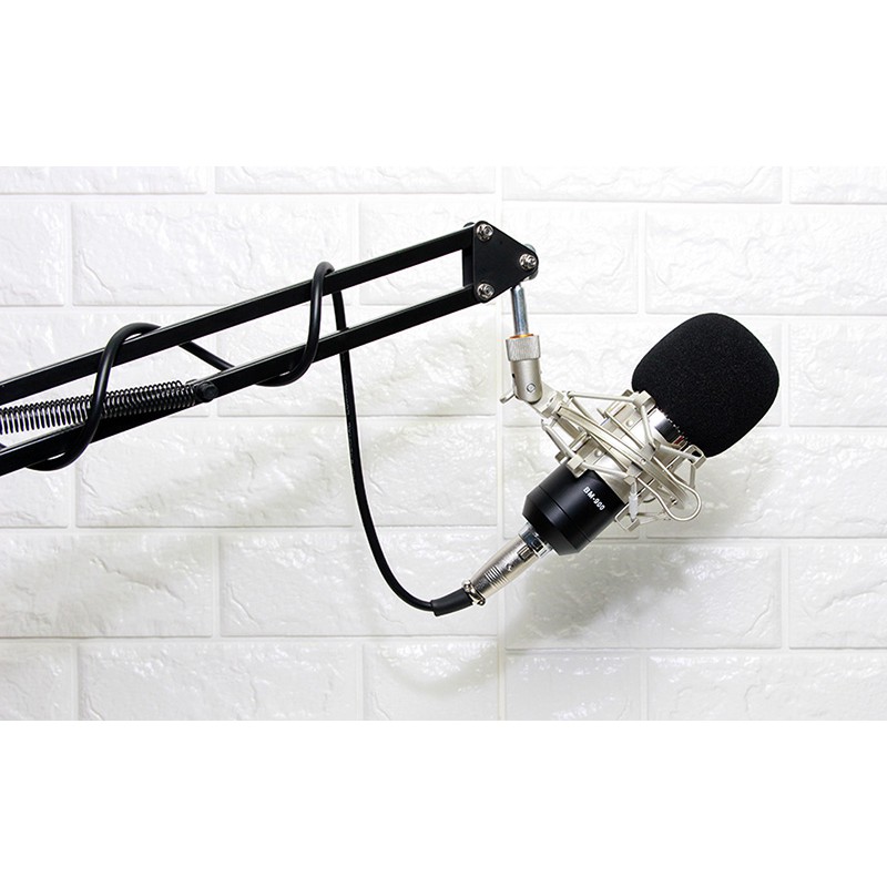 Micro Thu Âm Woaichang BM-900 - Mic Hát Karaoke, Live Stream chuyên nghiệp tại nhà