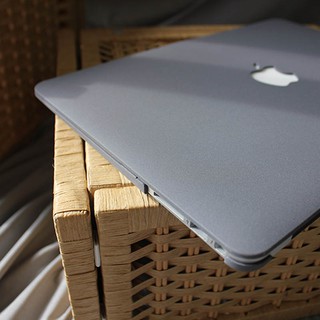 ComBo ốp + phủ phím case màu gray dành cho các dòng Macbook(tặng kèm nút bjt bụi+ chống gãy sạc)
