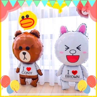 Bóng bạc Thỏ Cony, Gấu Brown
