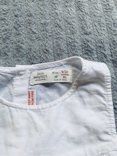 Áo sơ mi zara auth 100% cho bé 12-16 m