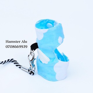 Dây yếm vải kèm dây dắt Sóc