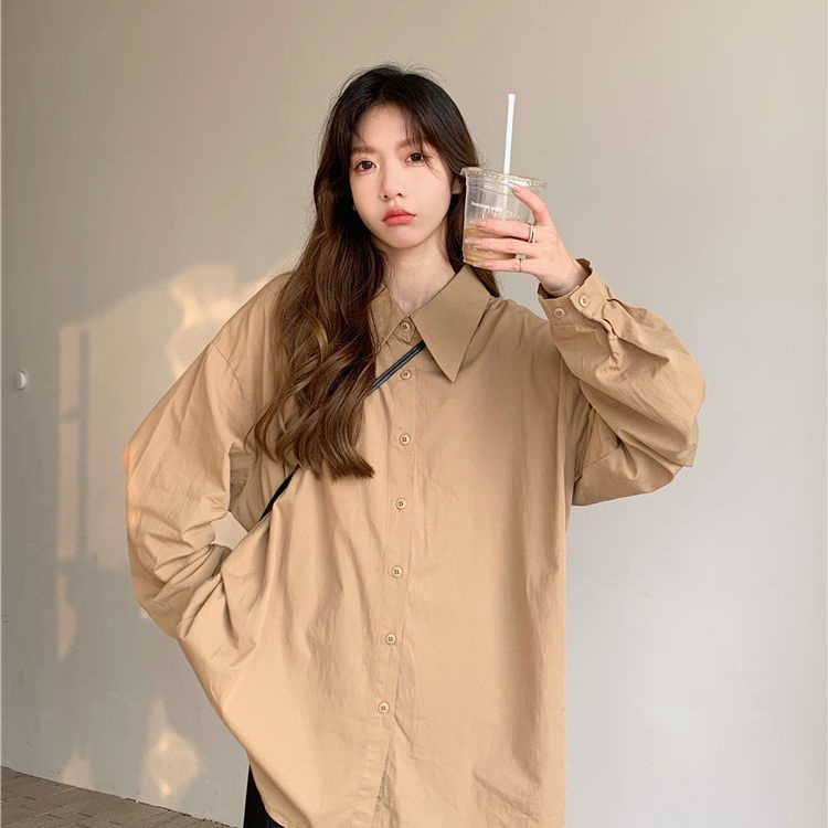 Áo Sơ Mi Dài Tay Chống Nắng Thiết Kế Mới Đơn Giản Thời Trang Mùa Hè Theo Phong Cách Hàn Quốc Cho Nữ