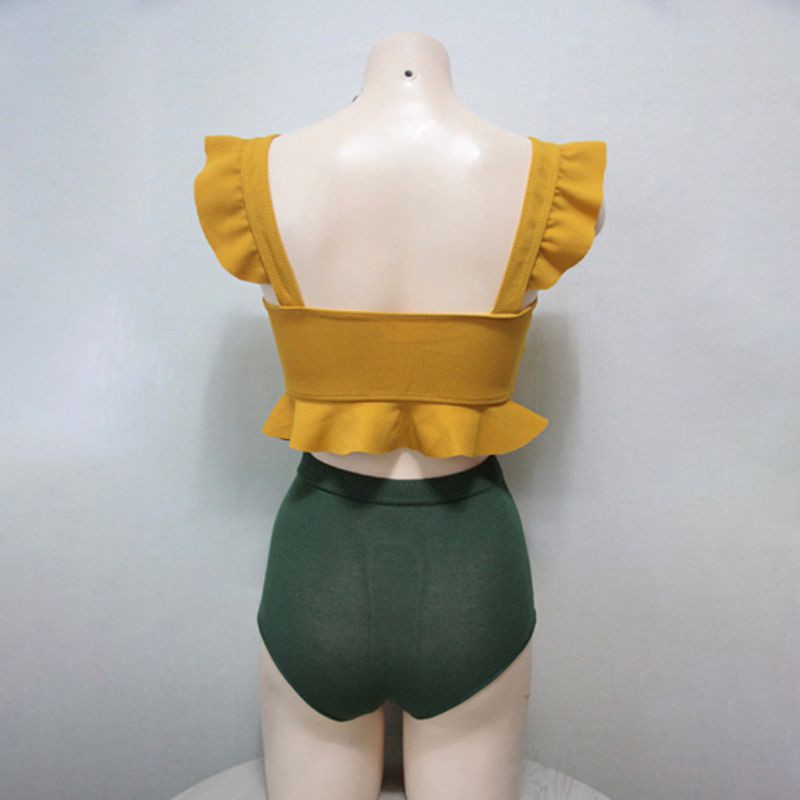 Bộ Đồ Bơi Lưng Cao Dáng Ôm Thời Trang Cho Nữ | BigBuy360 - bigbuy360.vn