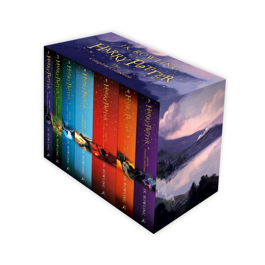 Truyện Ngoại văn: Harry Potter Boxset -  Phiên bản Tiếng Anh