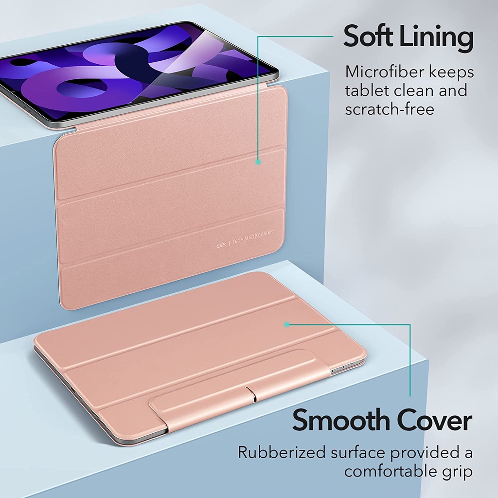 Bao da dành cho iPad Air 5 2022 10.9 Inch ESR Rebound Magnetic Case - Hàng Chính Hãng.
