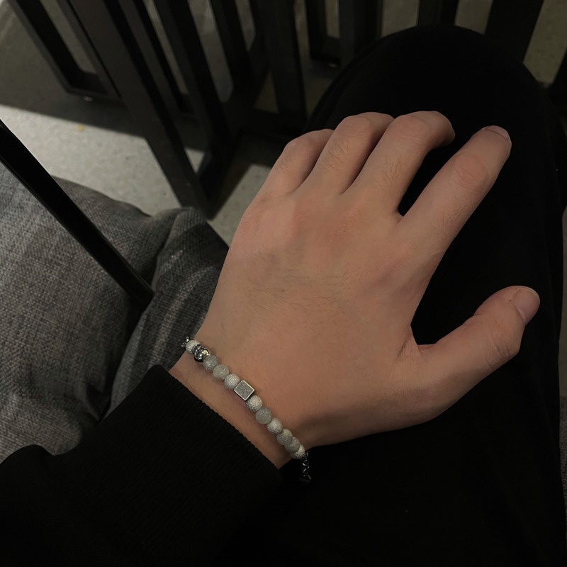 Vòng Tay Dây Xích Bằng Thép Titan Cao Cấp Sang Trọng