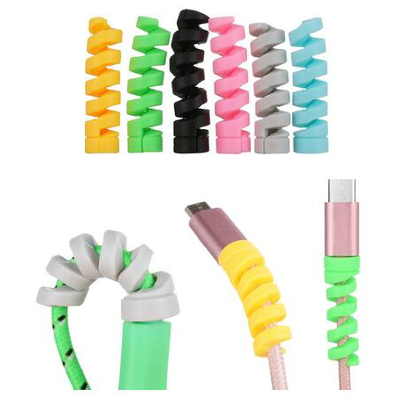 Dụng Cụ Sắp Xếp Dây Cáp Gọn Gàng Tiện Dụng &amp;amp; Giá Đỡ Cuộn Dây Cáp Sạc/Tai Nghe Bằng ABS Tiện Dụng