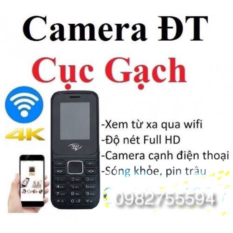 Camera mini điện thoại cục ghạch wifi 1080p | BigBuy360 - bigbuy360.vn