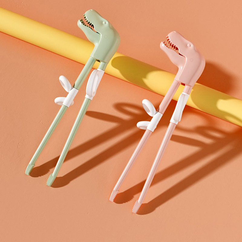 Đũa tập ăn cho bé hình khủng long dễ thương