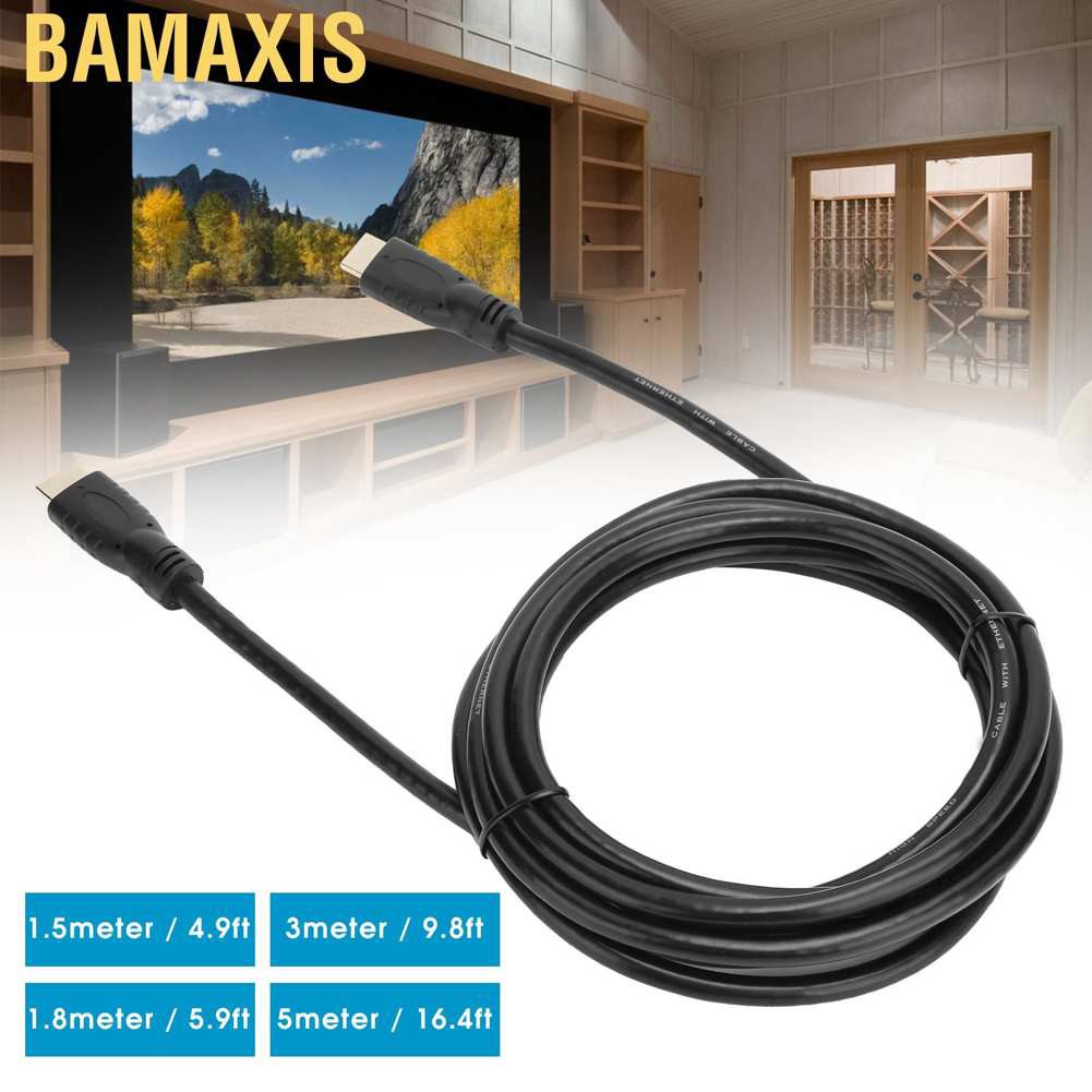 Cáp Chuyển Đổi Bamaxis Hdmi 2.0 4k 60hz Tốc Độ Cao