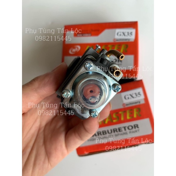 Chế Hoà Khí Máy Cắt Cỏ - Bình Xăng Con Máy Cắt Cỏ 4 Master sịn Thì GX35 GX25