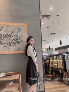 (Ảnh thật) Váy yếm len