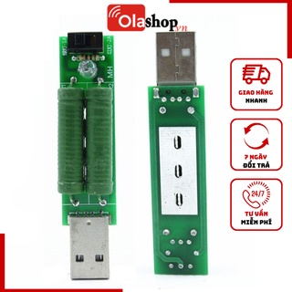 Điện trở nhiệt xả pin 1A 2A cắm cổng USB