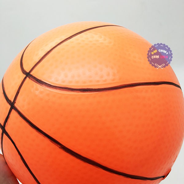 Đồ chơi mô hình quả bóng rổ bằng nhựa size 21 cm (Chưa bơm hơi)